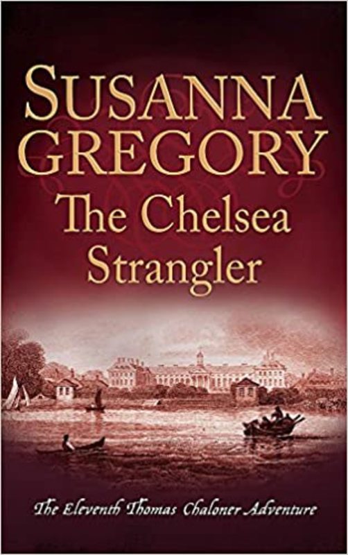 Book cover for "The Chelsea Strangler" by Susanna Gregory