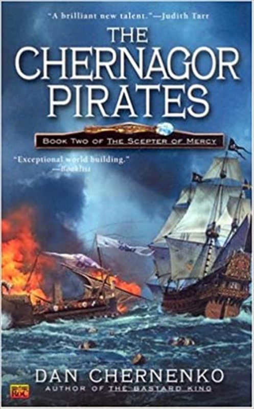 Book cover for "The Chernagor Pirates" by Harry Turtledove