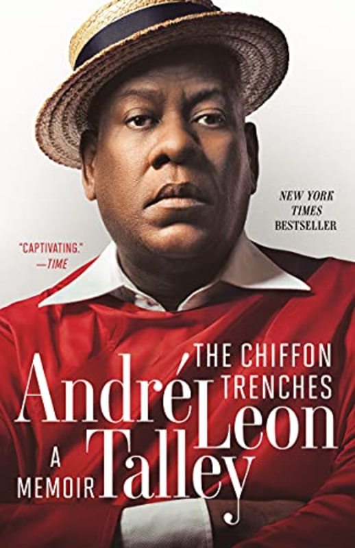 Book cover for "The Chiffon Trenches" by André Leon Talley