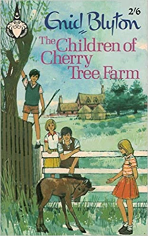Book cover for "The Children of Cherry Tree Farm" by Enid Blyton