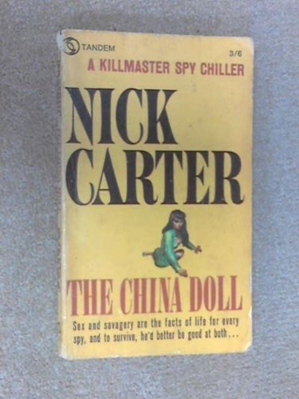 Book cover for "The China Doll" by Nick Carter