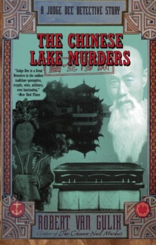 Book cover for "The Chinese Lake Murders" by Robert Van Gulik