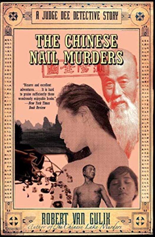 Book cover for "The Chinese Nail Murders" by Robert Van Gulik