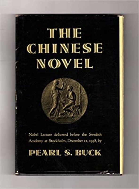 Book cover for "The Chinese Novel" by Pearl S Buck