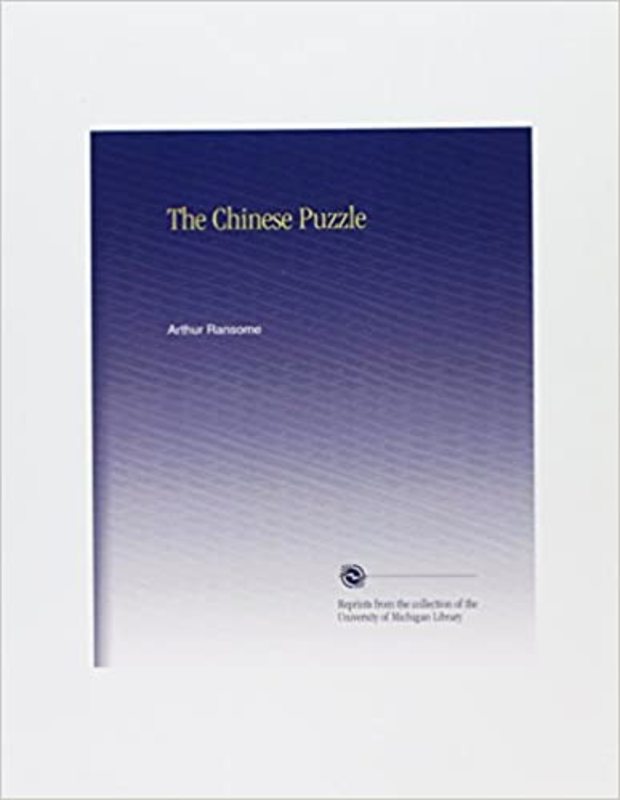 Book cover for "The Chinese Puzzle" by Arthur Ransome