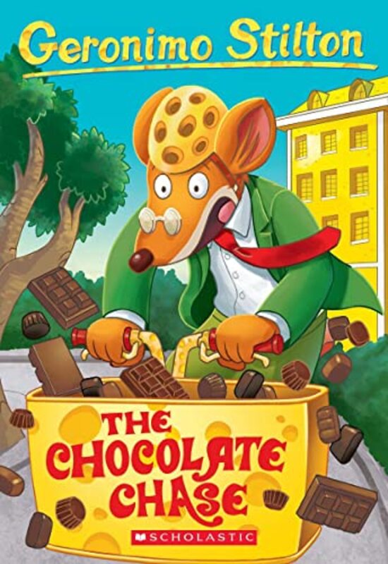 Book cover for "The Chocolate Chase" by Elisabetta Dami