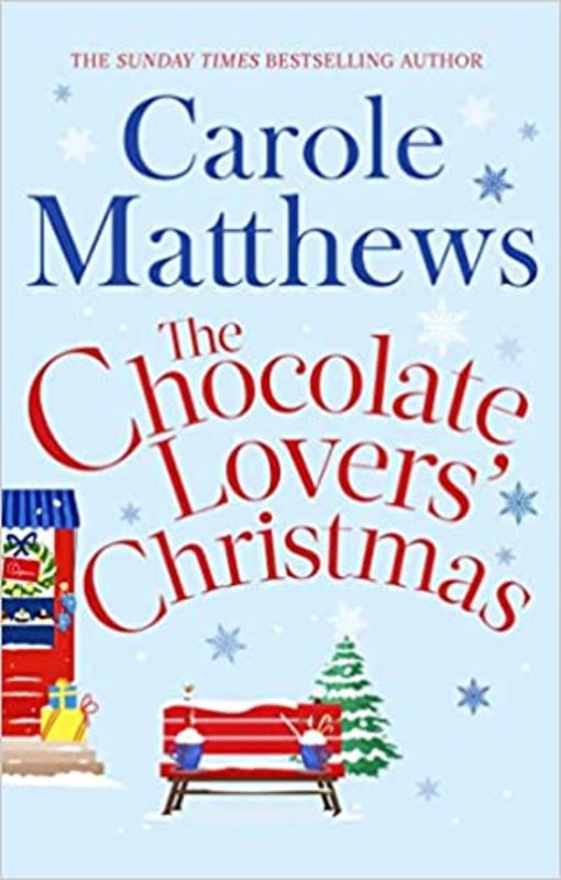 Book cover for "The Chocolate Lovers' Christmas" by Carole Matthews