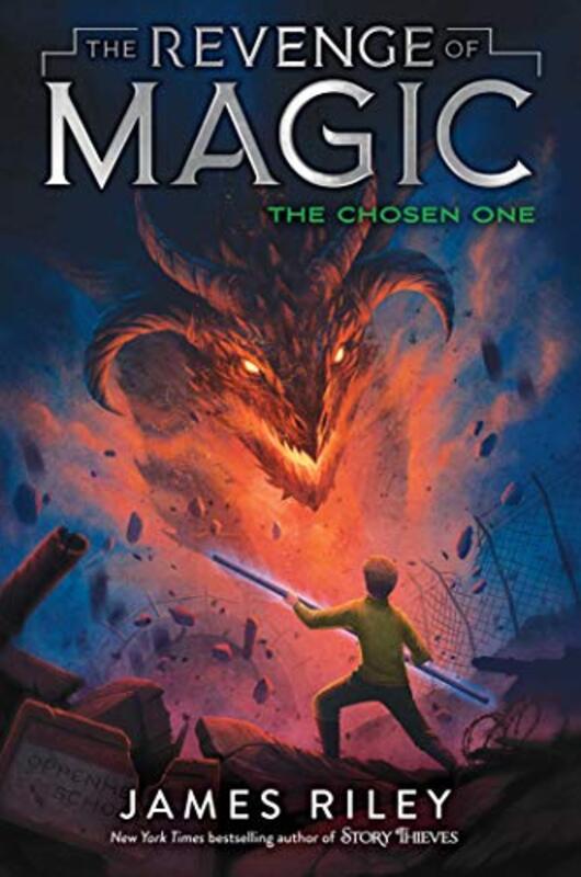 Book cover for "The Chosen One" by James Riley