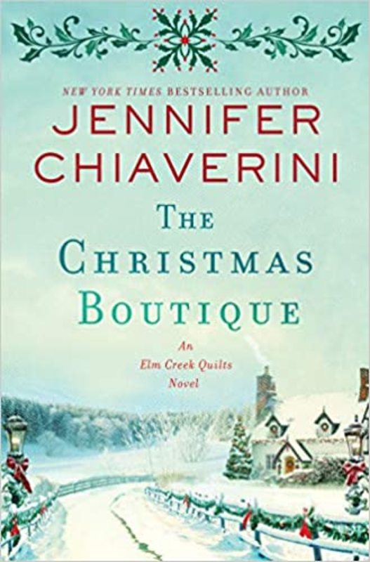 Book cover for "The Christmas Boutique" by Jennifer Chiaverini