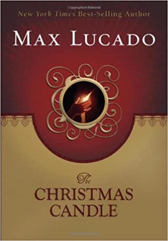 Book cover for "The Christmas Candle" by Max Lucado