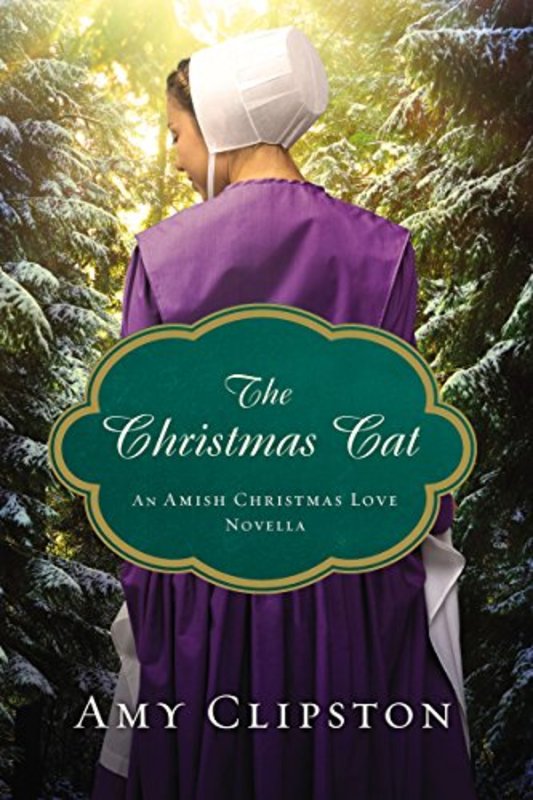 Book cover for "The Christmas Cat" by Amy Clipston