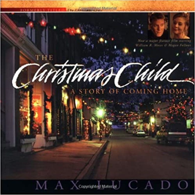 Book cover for "The Christmas Child" by Max Lucado
