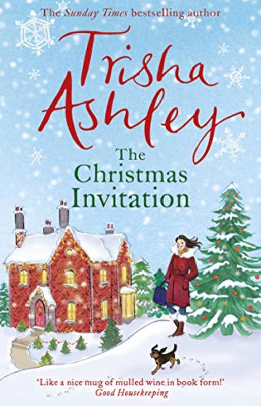 Book cover for "The Christmas Invitation" by Trisha Ashley