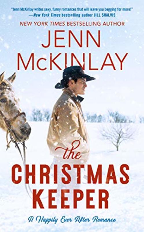Book cover for "The Christmas Keeper" by Jenn McKinlay