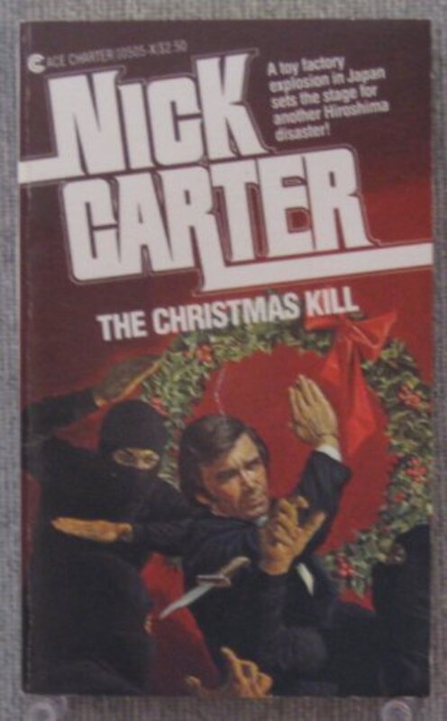 Book cover for "The Christmas Kill" by Nick Carter