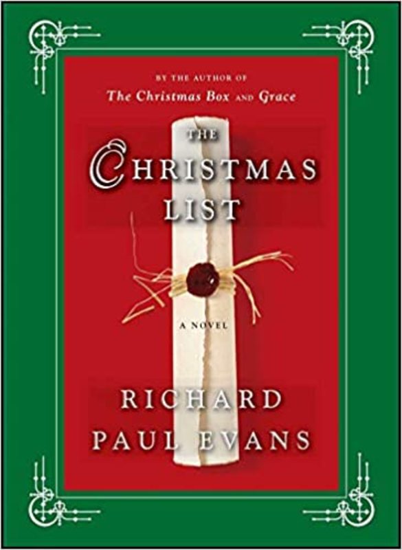 Book cover for "The Christmas List" by Richard Paul Evans