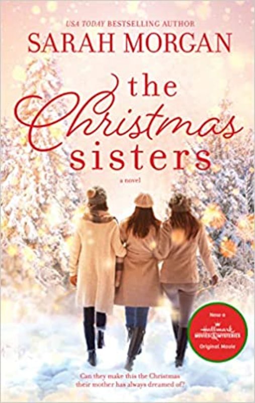Book cover for "The Christmas Sisters" by Sarah Morgan
