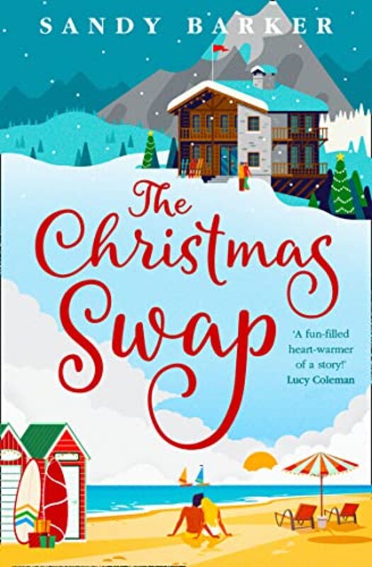 Book cover for "The Christmas Swap" by Sandy Barker
