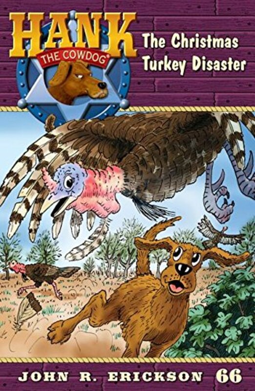Book cover for "The Christmas Turkey Disaster" by John R Erickson