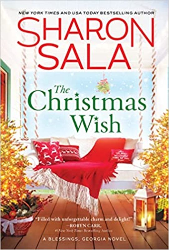Book cover for "The Christmas Wish" by Sharon Sala