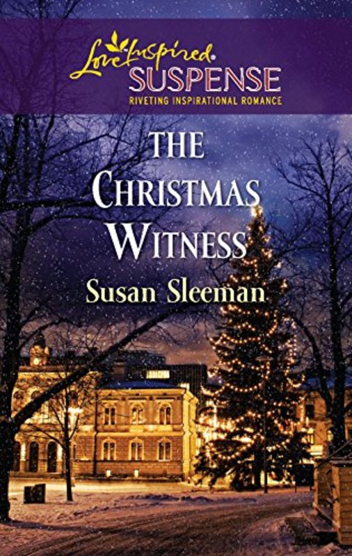 Book cover for "The Christmas Witness" by Susan Sleeman