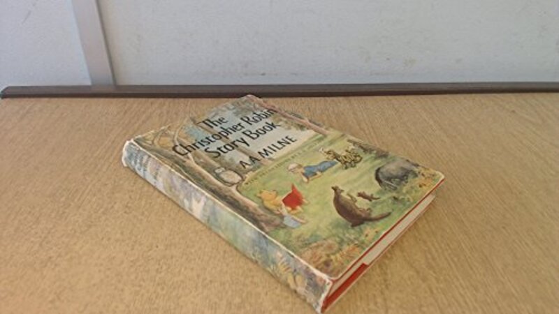 Book cover for "The Christopher Robin Story Book" by AA Milne