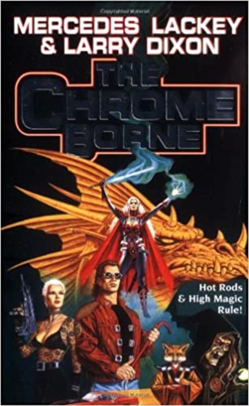 Book cover for "The Chrome Borne" by Elves On The Road