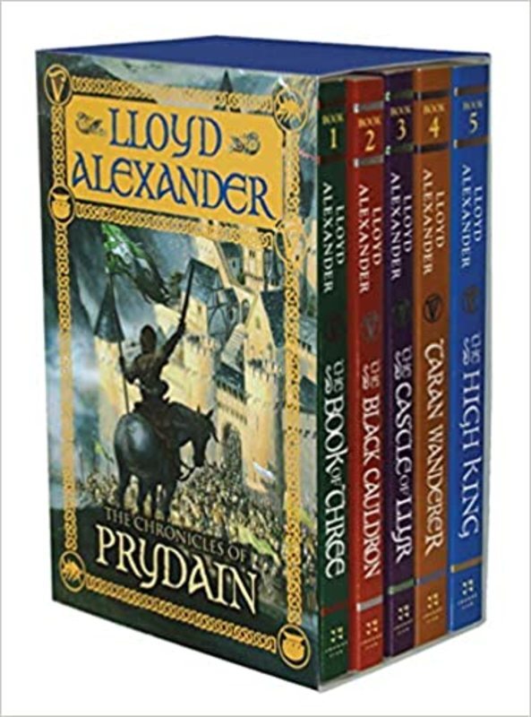 Book cover for "The Chronicles of Prydain" by Lloyd Alexander