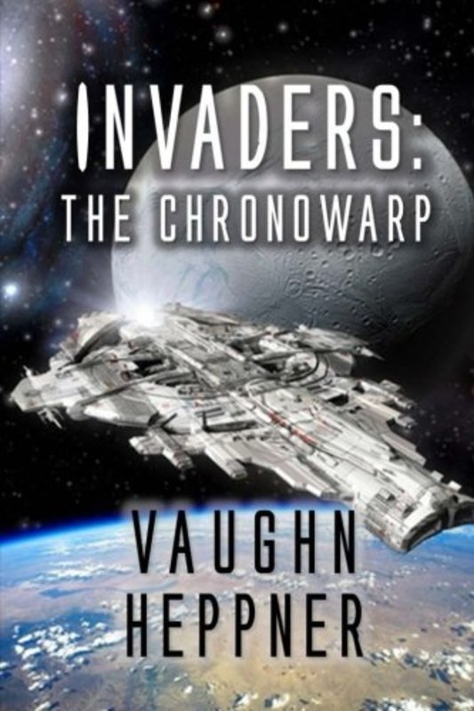 Book cover for "The Chronowarp" by Vaughn Heppner