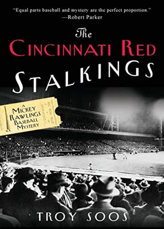 Book cover for "The Cincinnati Red Stalkings" by Troy Soos