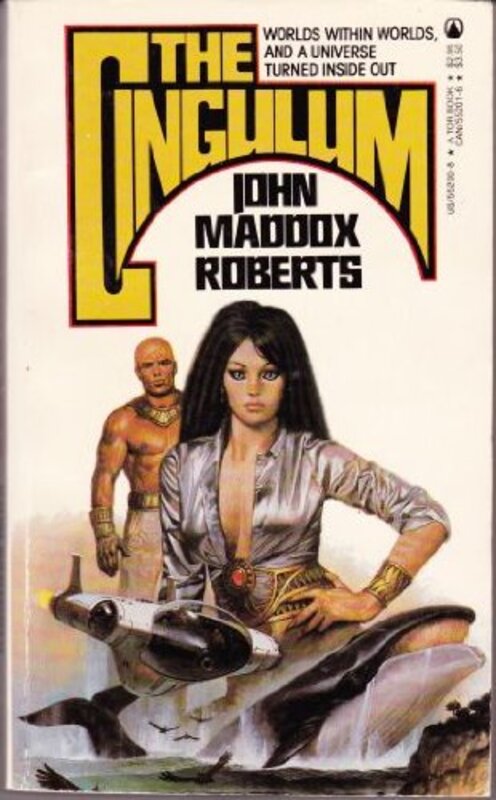 Book cover for "The Cingulum" by John Maddox Roberts