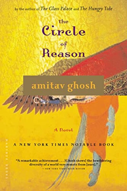 Book cover for "The Circle of Reason" by Amitav Ghosh