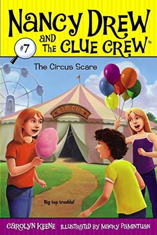 Book cover for "The Circus Scare" by Mildred A Wirt