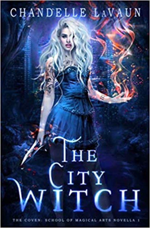 Book cover for "The City Witch" by Chandelle LaVaun