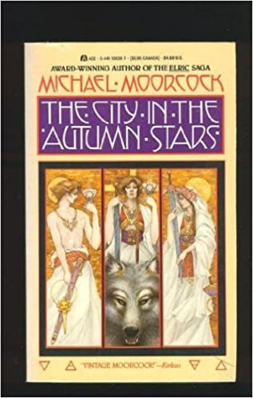 Book cover for "The City in the Autumn Stars" by Michael Moorcock