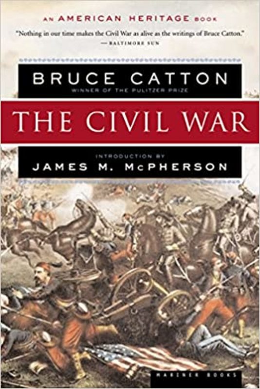 Book cover for "The Civil War" by Bruce Catton