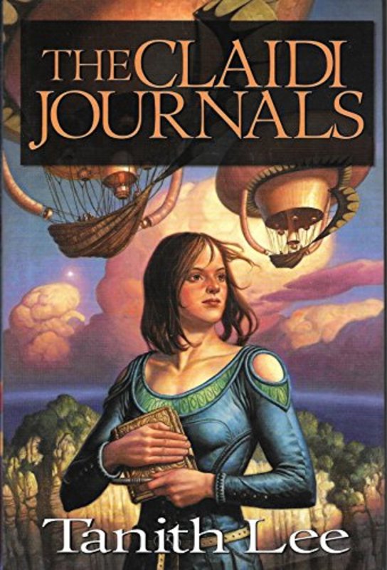 Book cover for "The Claidi Journals" by Tanith Lee