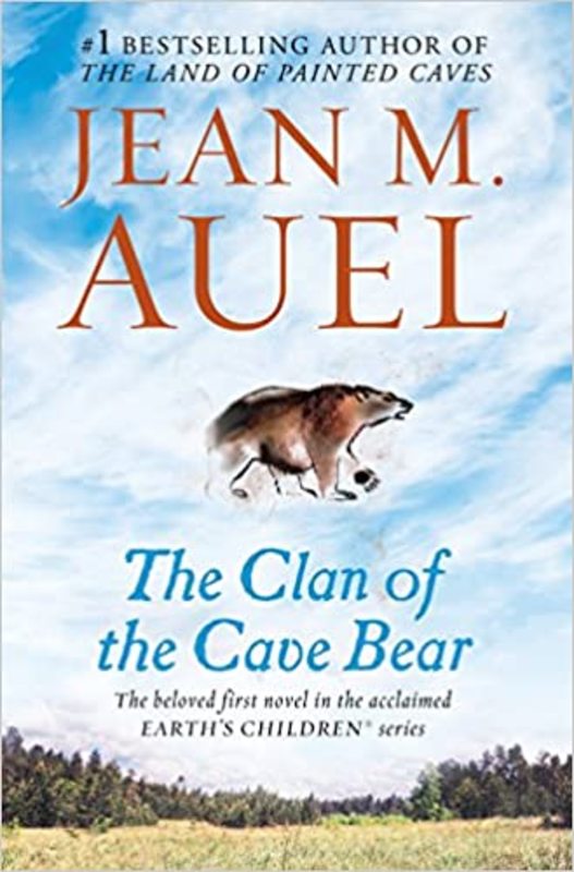 Book cover for "The Clan of the Cave Bear" by Jean M Auel