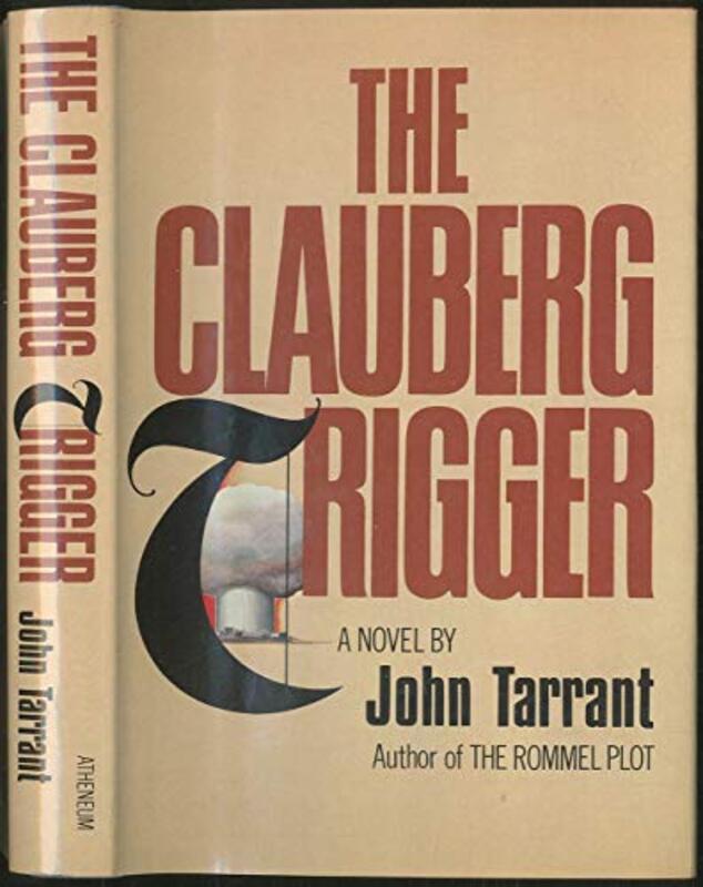 Book cover for "The Clauberg Trigger" by Clive Egleton