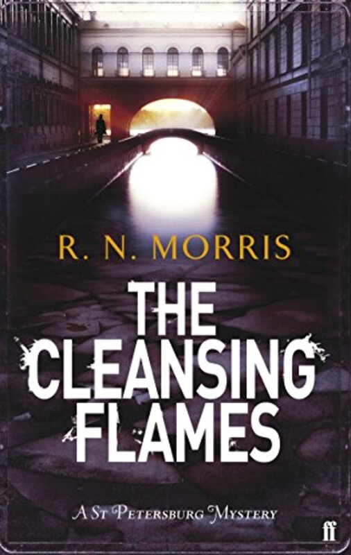 Book cover for "The Cleansing Flames" by Roger RN Morris