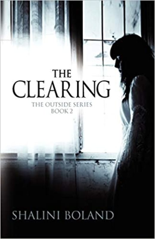 Book cover for "The Clearing" by Shalini Boland