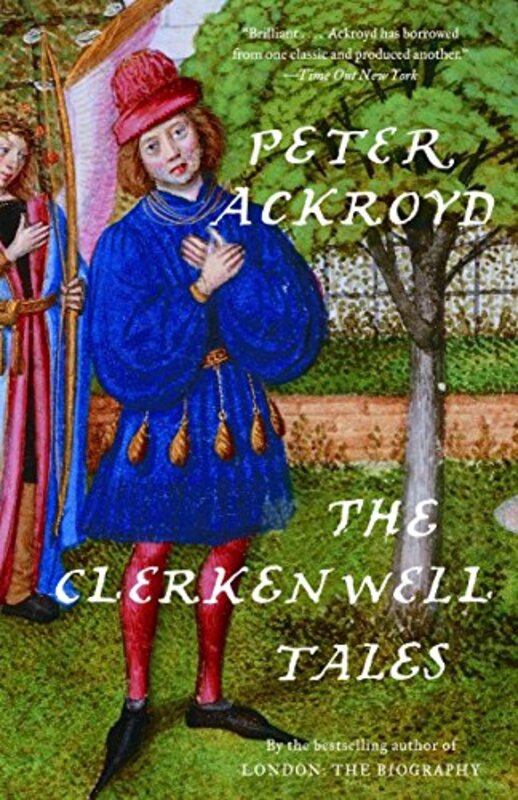 Book cover for "The Clerkenwell Tales" by Peter Ackroyd