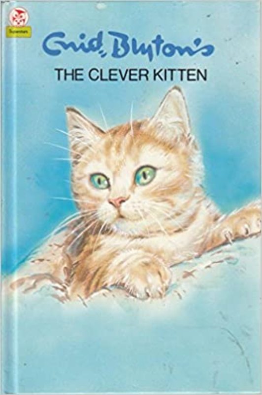 Book cover for "The Clever Kitten" by Enid Blyton