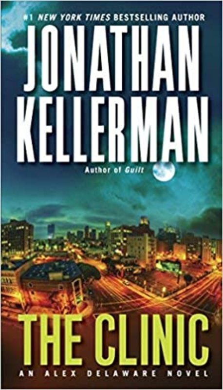 Book cover for "The Clinic" by Jonathan Kellerman