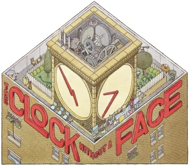 Book cover for "The Clock Without a Face" by Mac Barnett