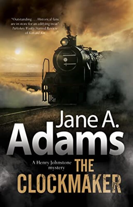 Book cover for "The Clockmaker" by Jane Adams