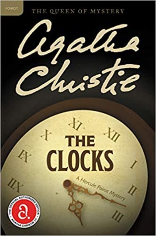 Book cover for "The Clocks" by Agatha Christie