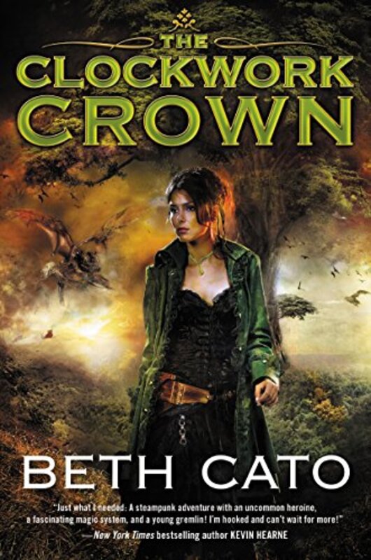 Book cover for "The Clockwork Crown" by Beth Cato