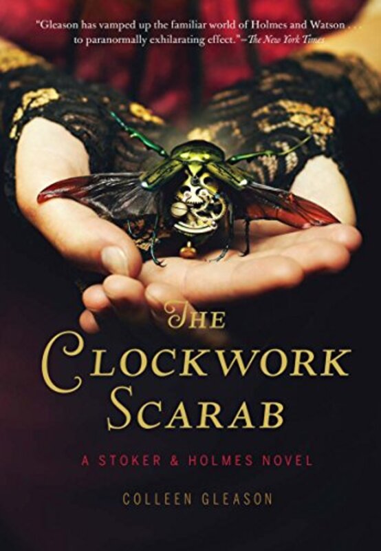Book cover for "The Clockwork Scarab" by Colleen CM Gleason