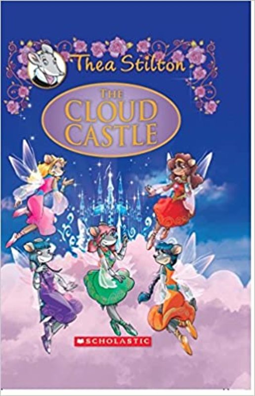 Book cover for "The Cloud Castle" by Thea Stilton